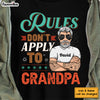 Personalized Rules Don't  Apply To Grandpa Shirt - Hoodie - Sweatshirt 24417 1