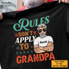 Personalized Rules Don't  Apply To Grandpa Shirt - Hoodie - Sweatshirt 24417 1