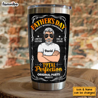 Personalized Gift Father's Day Label Total Perfection Steel Tumbler 24418 thumb 1