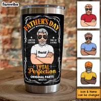 Personalized Gift Father's Day Label Total Perfection Steel Tumbler 24418 thumb 1
