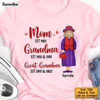 Personalized Mom Grandma Great Grandma Shirt - Hoodie - Sweatshirt 24421 thumb 1