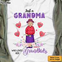 Personalized Grandma Love Grandkids Shirt - Hoodie - Sweatshirt 24425 thumb 1