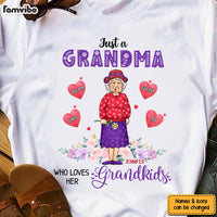 Personalized Grandma Love Grandkids Shirt - Hoodie - Sweatshirt 24425 thumb 1