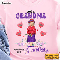 Personalized Grandma Love Grandkids Shirt - Hoodie - Sweatshirt 24425 thumb 1
