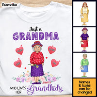 Personalized Grandma Love Grandkids Shirt - Hoodie - Sweatshirt 24425 thumb 1