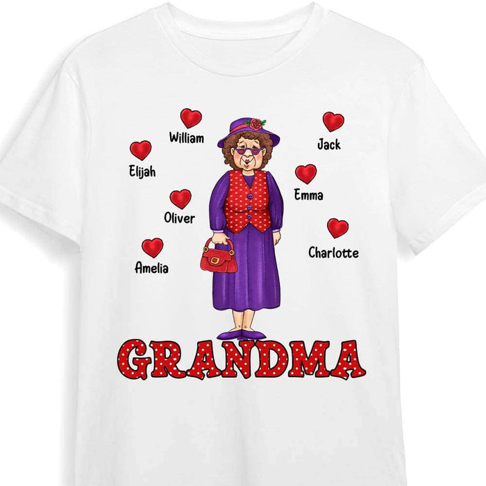 Personalized Gift For Grandma Shirt - Hoodie - Sweatshirt 24426 1