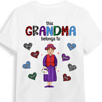 Personalized This Grandma Belongs To Shirt - Hoodie - Sweatshirt 24428 thumb 1
