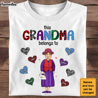 Personalized This Grandma Belongs To Shirt - Hoodie - Sweatshirt 24428 thumb 1