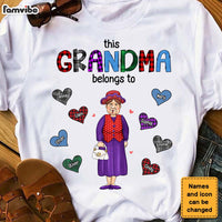 Personalized This Grandma Belongs To Shirt - Hoodie - Sweatshirt 24428 thumb 1
