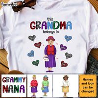 Personalized This Grandma Belongs To Shirt - Hoodie - Sweatshirt 24428 thumb 1