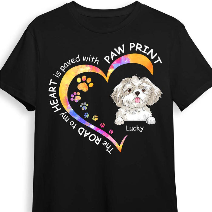 Personalized The Road To My Heart Shirt - Hoodie - Sweatshirt 24436 1