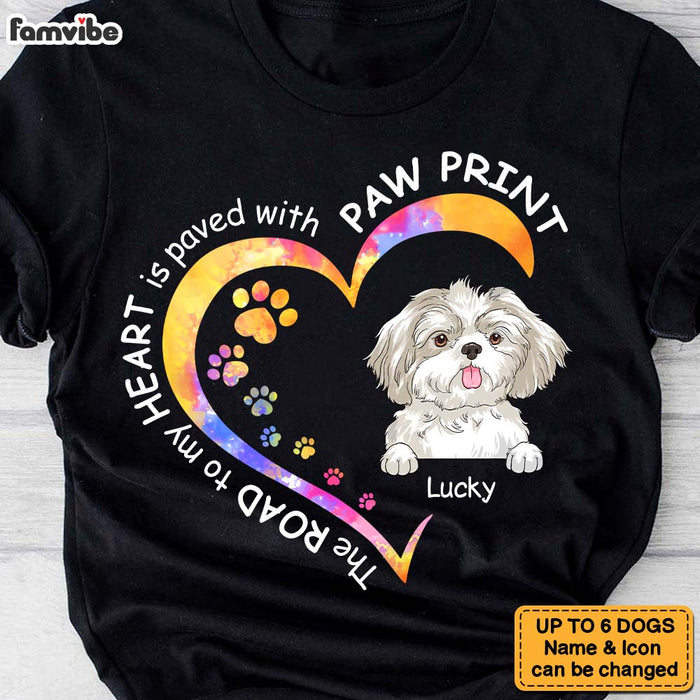 Personalized The Road To My Heart Shirt - Hoodie - Sweatshirt 24436 1