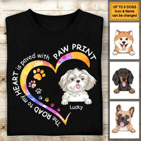 Personalized The Road To My Heart Shirt - Hoodie - Sweatshirt 24436 thumb 1