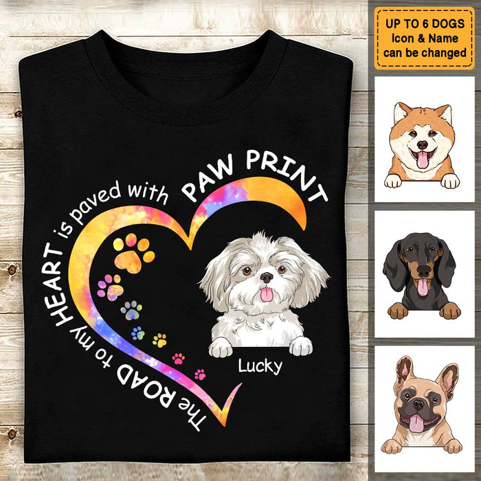 Personalized The Road To My Heart Shirt - Hoodie - Sweatshirt 24436 1