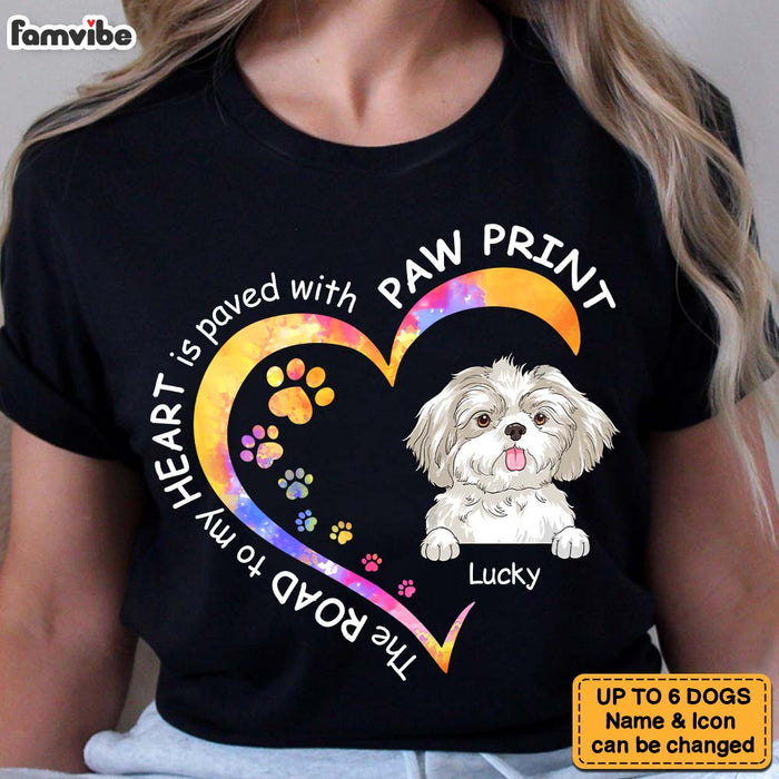 Personalized The Road To My Heart Shirt - Hoodie - Sweatshirt 24436 1