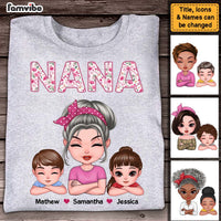 Personalized Grandma Embroidered Shirt - Hoodie - Sweatshirt 24437 thumb 1