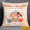 Personalized Mother & Daughters Forever Linked Together Pillow 24438 1