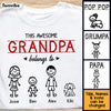 Personalized Gift For Grandpa This Awesome Grandma Belongs To Shirt - Hoodie - Sweatshirt 24393 24446 1
