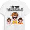 Personalized Gift For Grandma Never Underestimate A Grandma With Her Grandkids Shirt - Hoodie - Sweatshirt 24449 1