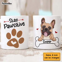 Personalized Stay Pawsitive Mug 24455 thumb 1