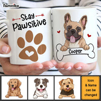Personalized Stay Pawsitive Mug 24455 thumb 1