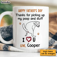 Personalized Gift Thanks For Picking Up My Poop Mug 24457 thumb 1