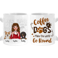 Personalized Coffee And Dogs Mug 24462 thumb 1