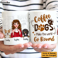 Personalized Coffee And Dogs Mug 24462 thumb 1