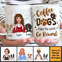 Personalized Coffee And Dogs Mug 24462 thumb 1