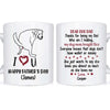Personalized Gift My Mom Bought This Happy Father's Day Mug 24465 1
