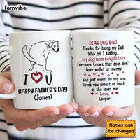 Personalized Gift My Mom Bought This Happy Father's Day Mug 24465 thumb 1