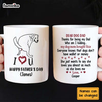 Personalized Gift My Mom Bought This Happy Father's Day Mug 24465 thumb 1