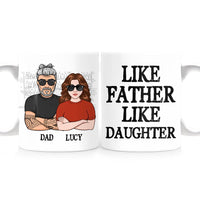Personalized Like Father Like Daughter Mug 24467 thumb 1