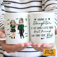 Personalized Gift Having A Daughter Mug 24472 thumb 1