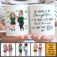 Personalized Gift Having A Daughter Mug 24472 thumb 1