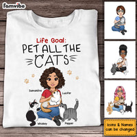 Personalized Pet All The Cats Shirt - Hoodie - Sweatshirt 24478 thumb 1