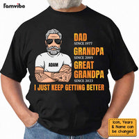 Personalized Dad Grandpa Great Grandpa Shirt - Hoodie - Sweatshirt 24480 thumb 1