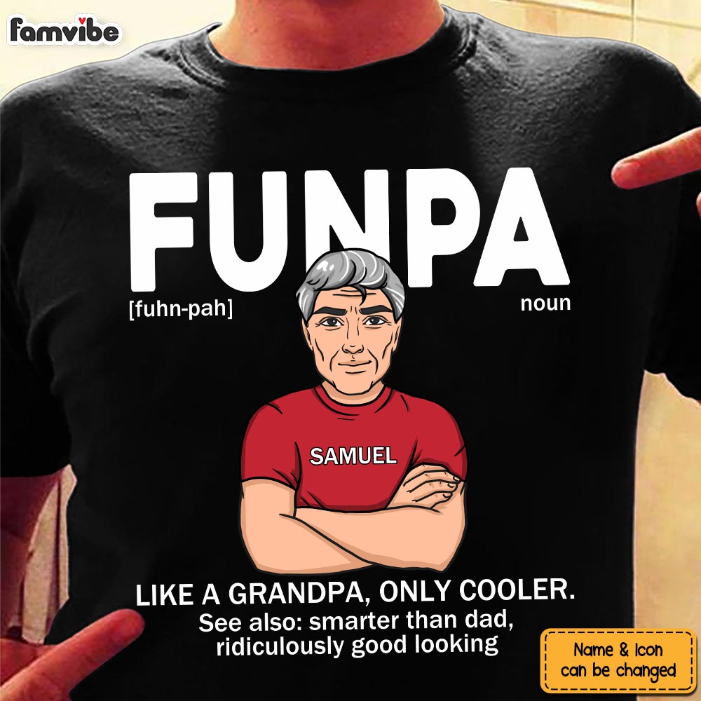 Personalized Gift For Grandpa Funpa Shirt Hoodie Sweatshirt 24487 Primary Mockup