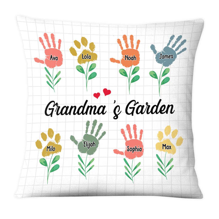Personalized Grandma Garden Pillow 24491 1