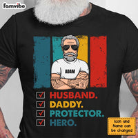 Personalized Husband Daddy Protector Shirt - Hoodie - Sweatshirt 24492 thumb 1