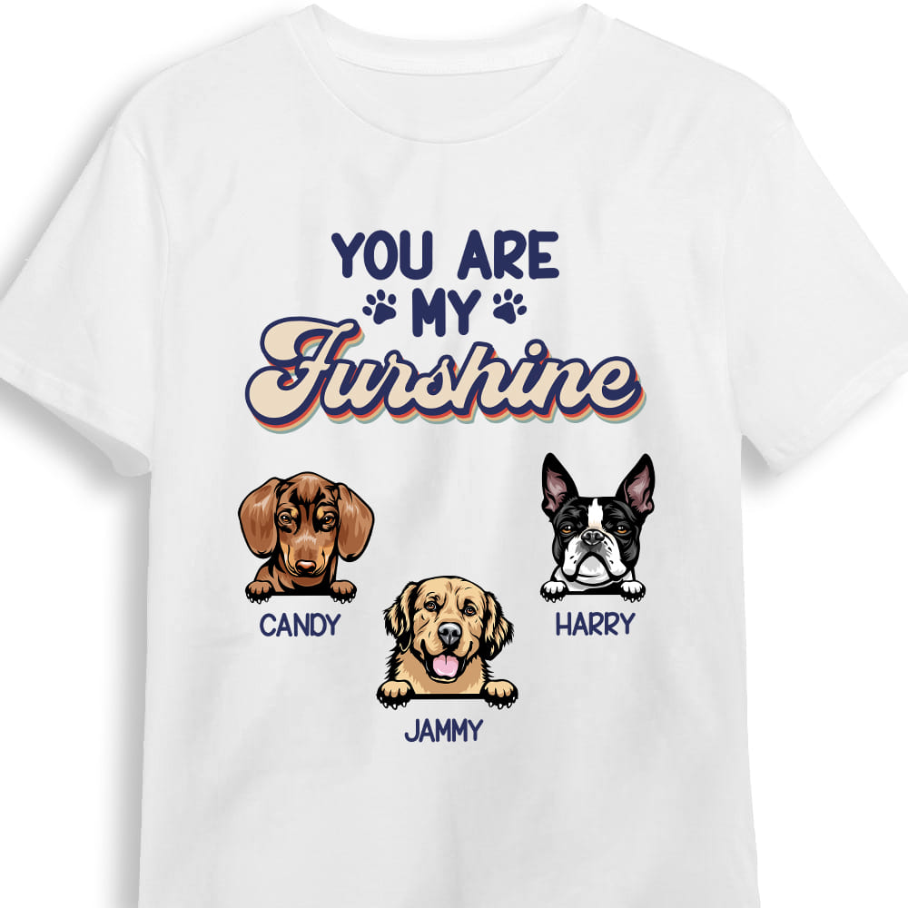 Personalized You Are My Furshine Shirt Hoodie Sweatshirt 24495 Primary Mockup