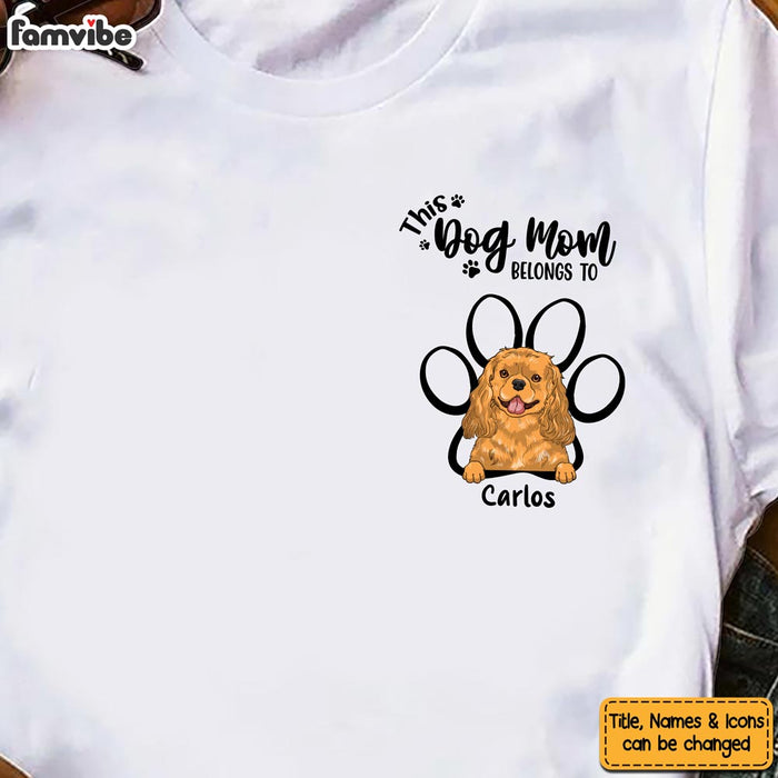 Personalized Dog Pocket Shirt - Hoodie - Sweatshirt 24497 1