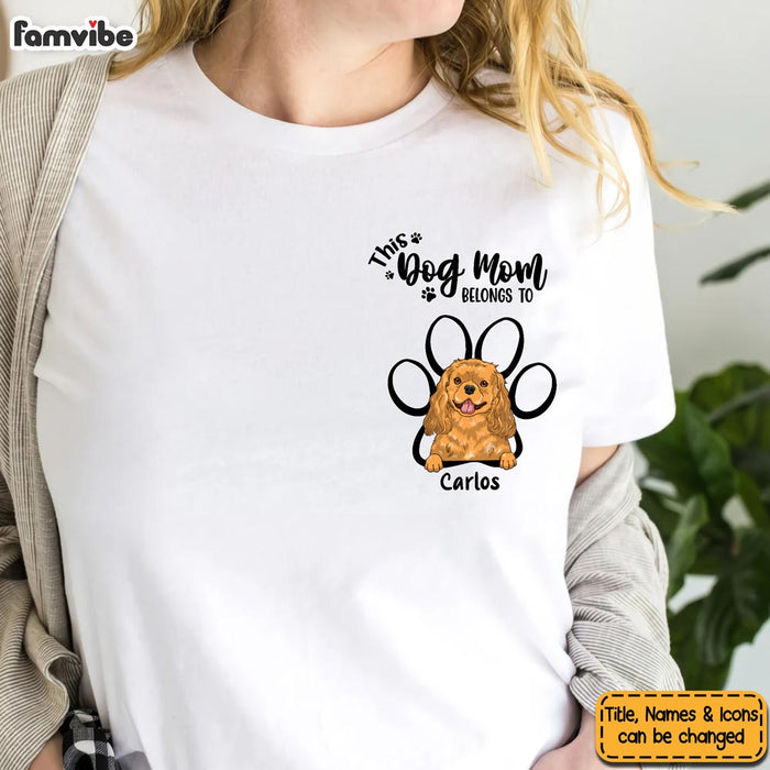 Personalized Dog Pocket Shirt - Hoodie - Sweatshirt 24497 1