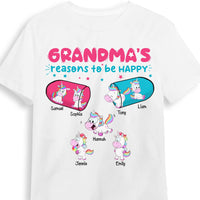 Personalized Grandma Reason To Be Happy Shirt - Hoodie - Sweatshirt 24501 thumb 1