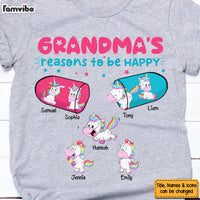 Personalized Grandma Reason To Be Happy Shirt - Hoodie - Sweatshirt 24501 thumb 1