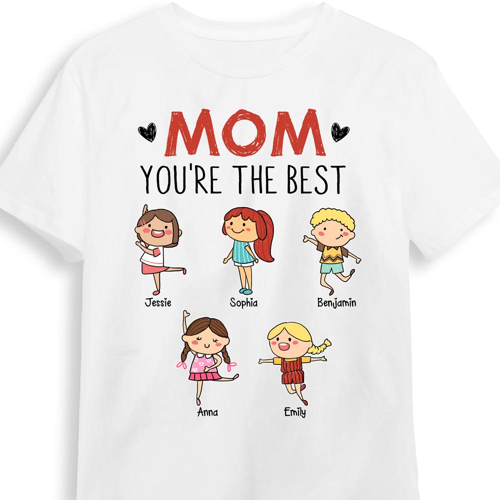 Personalized Mom Shirt Hoodie Sweatshirt 24504 Primary Mockup