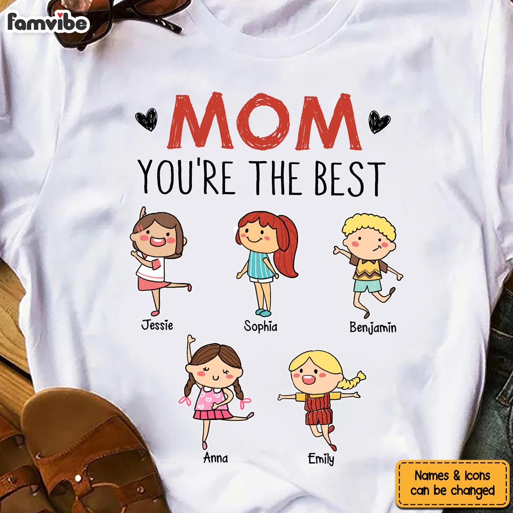 Personalized Mom Shirt Hoodie Sweatshirt 24504 Primary Mockup