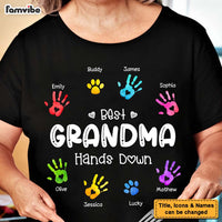 Personalized Grandma Hands Down Shirt - Hoodie - Sweatshirt 24508 thumb 1
