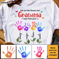 Personalized Grandma Hands Down Shirt - Hoodie - Sweatshirt 24509 thumb 1