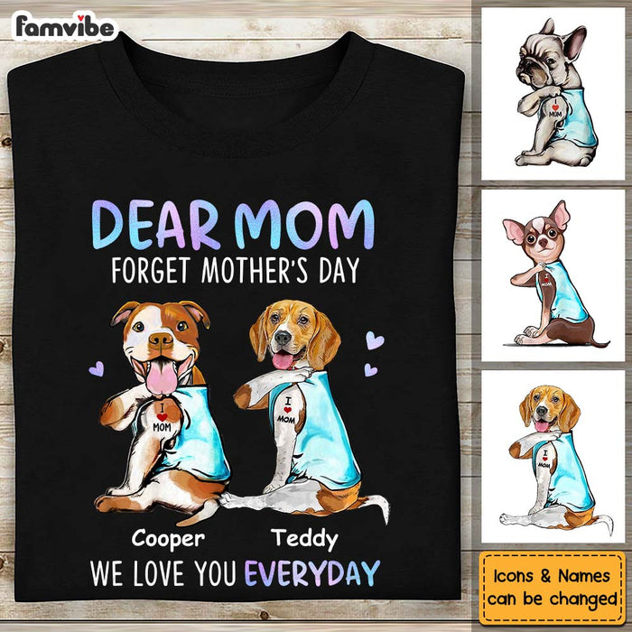 Personalized Dog Mom Mothers Day Shirt - Hoodie - Sweatshirt 24511 1